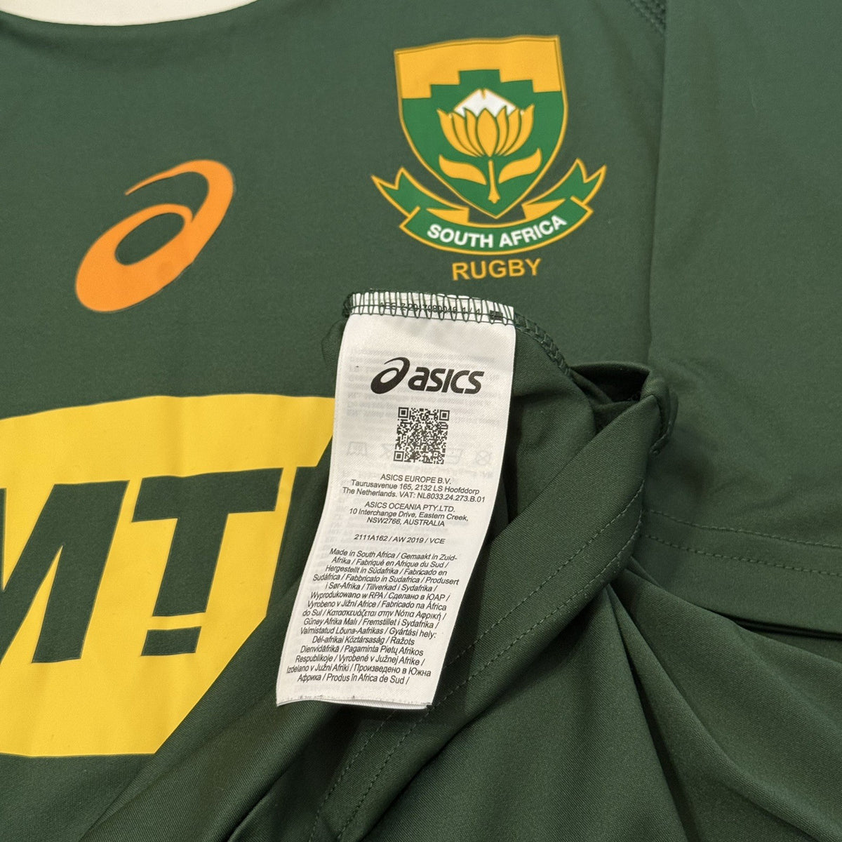 Vintage South Africa Rugby Shirt Jersey Size Medium Adults