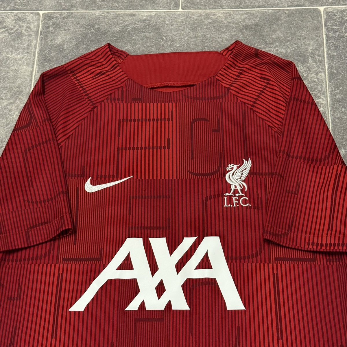 Liverpool Pre-Match Football Shirt 2023/24 Adults Small Nike Jersey