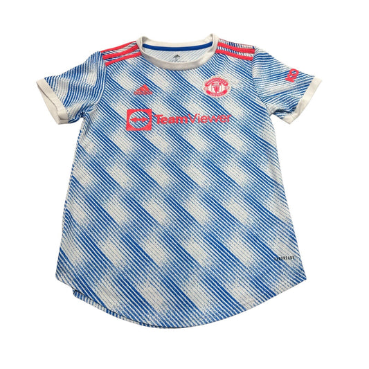 Manchester United Shirt 2021-2022 Away Small Woman’s Man Utd Shirt Football Kit