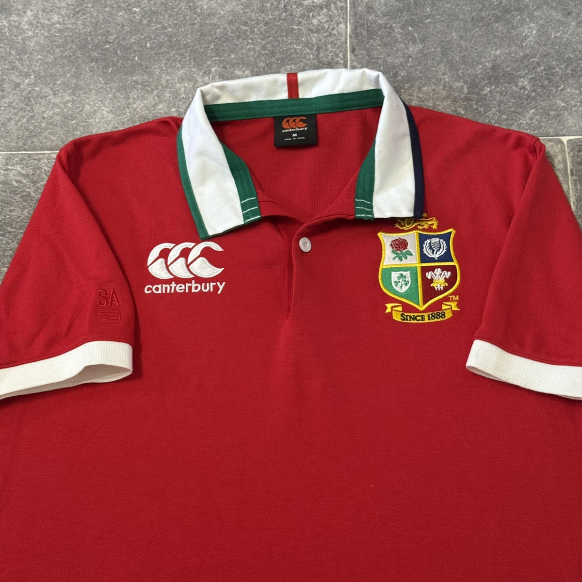 Canterbury British & Irish Lions rugby shirt jersey Medium Adults 2021
