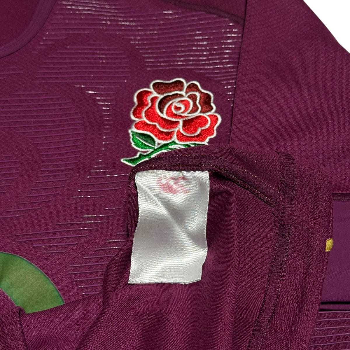 England Rugby Union Away Shirt 2012/2013 Canterbury Jersey Purple Medium Top