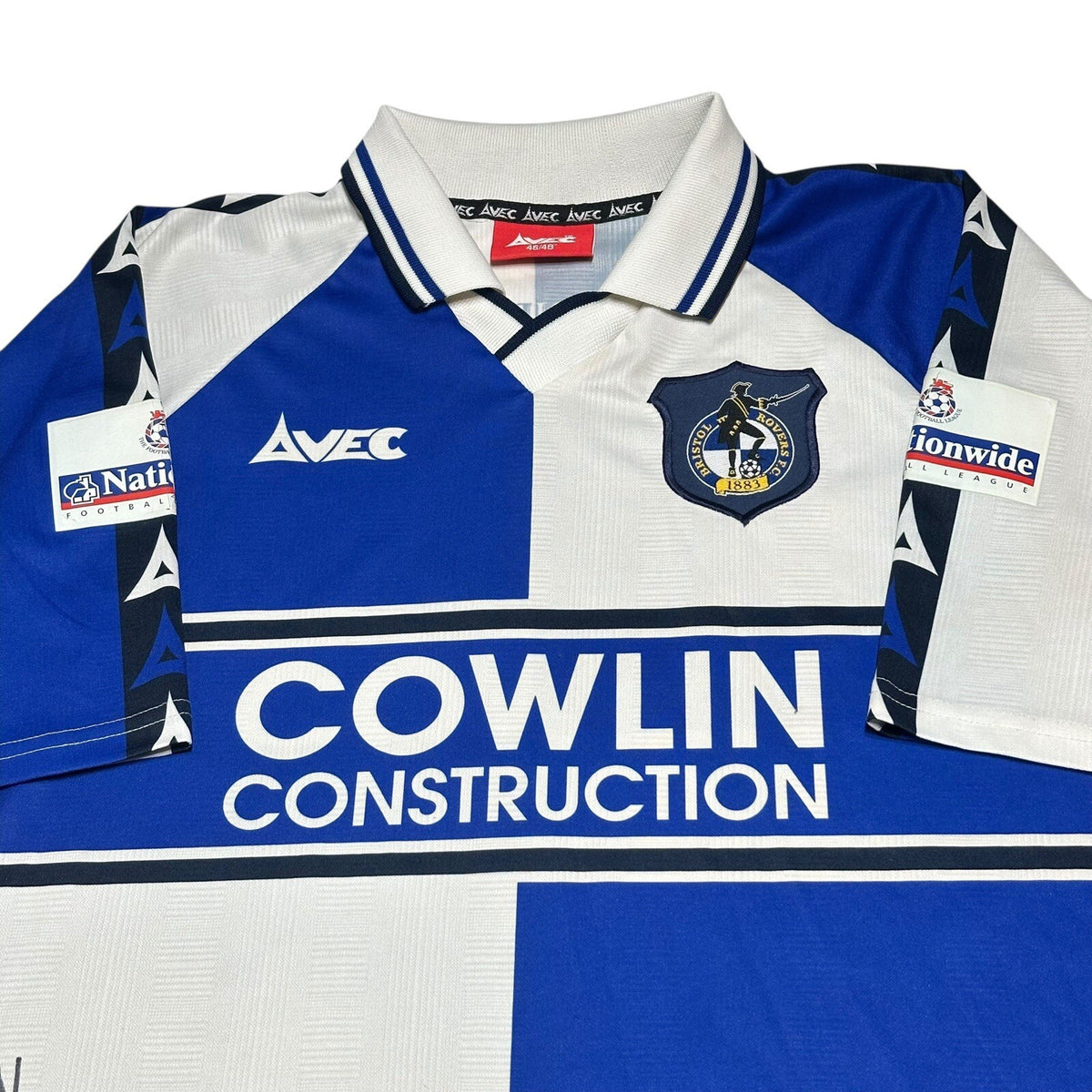 Bristol Rovers Home Shirt 1999/2000 XXL Adult 46-48” Vintage SIGNED #7 MAUGE