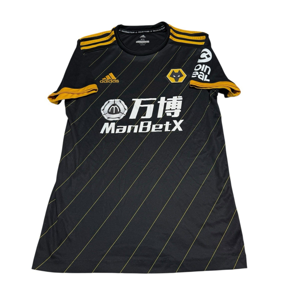 Original Wolves Away Shirt 2019/20 Men’s XS Adidas