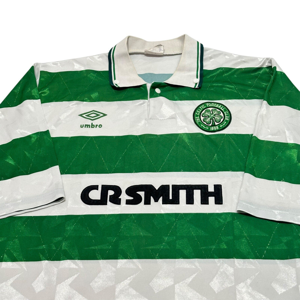 GLASGOW CELTIC 1989-1991 HOME SHIRT UMBRO L/XL ORIGINAL AUTHENTIC