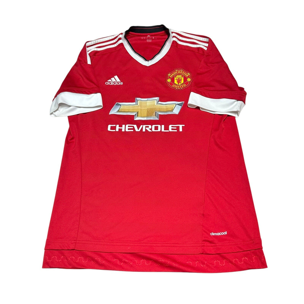 Manchester United Schweinsteiger 31 Home Shirt Football 2015/16 Adidas Medium