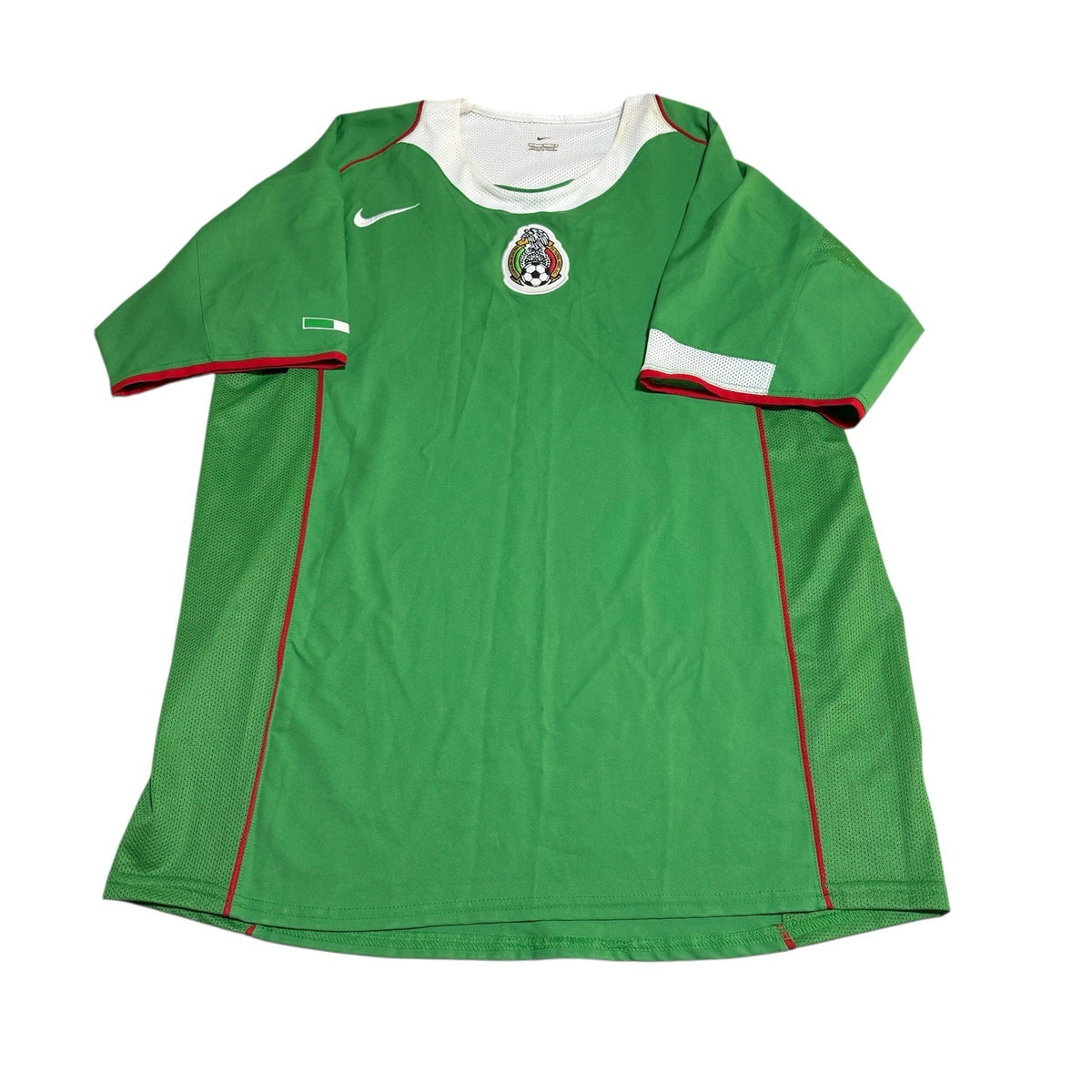 Rare Nike Mexico Home Jersey 2002 Large Green Mexicana Soccer Futbol Y2K Jersey