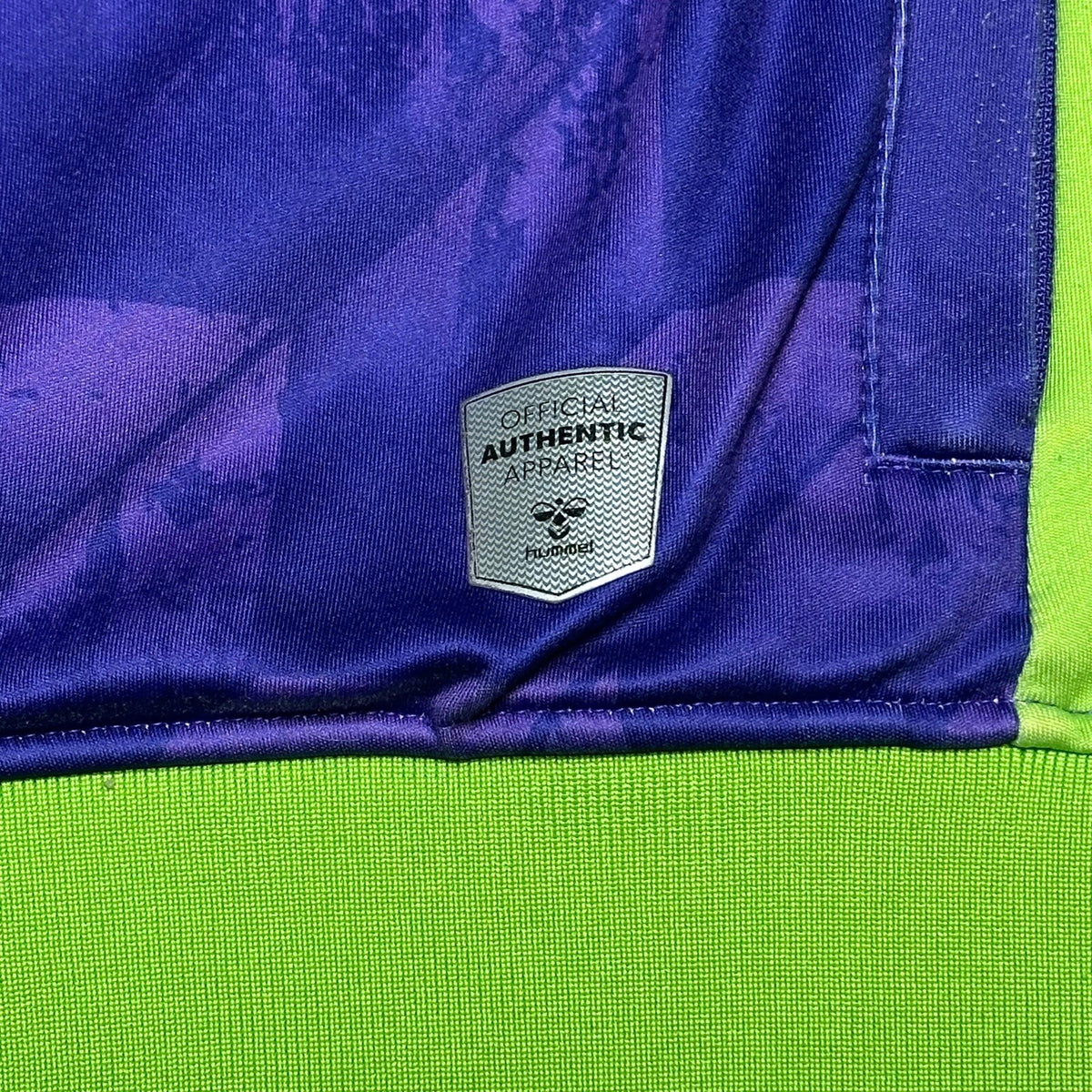 Bristol City Football Jacket Hummel Small Training Full Zip Jersey Purple