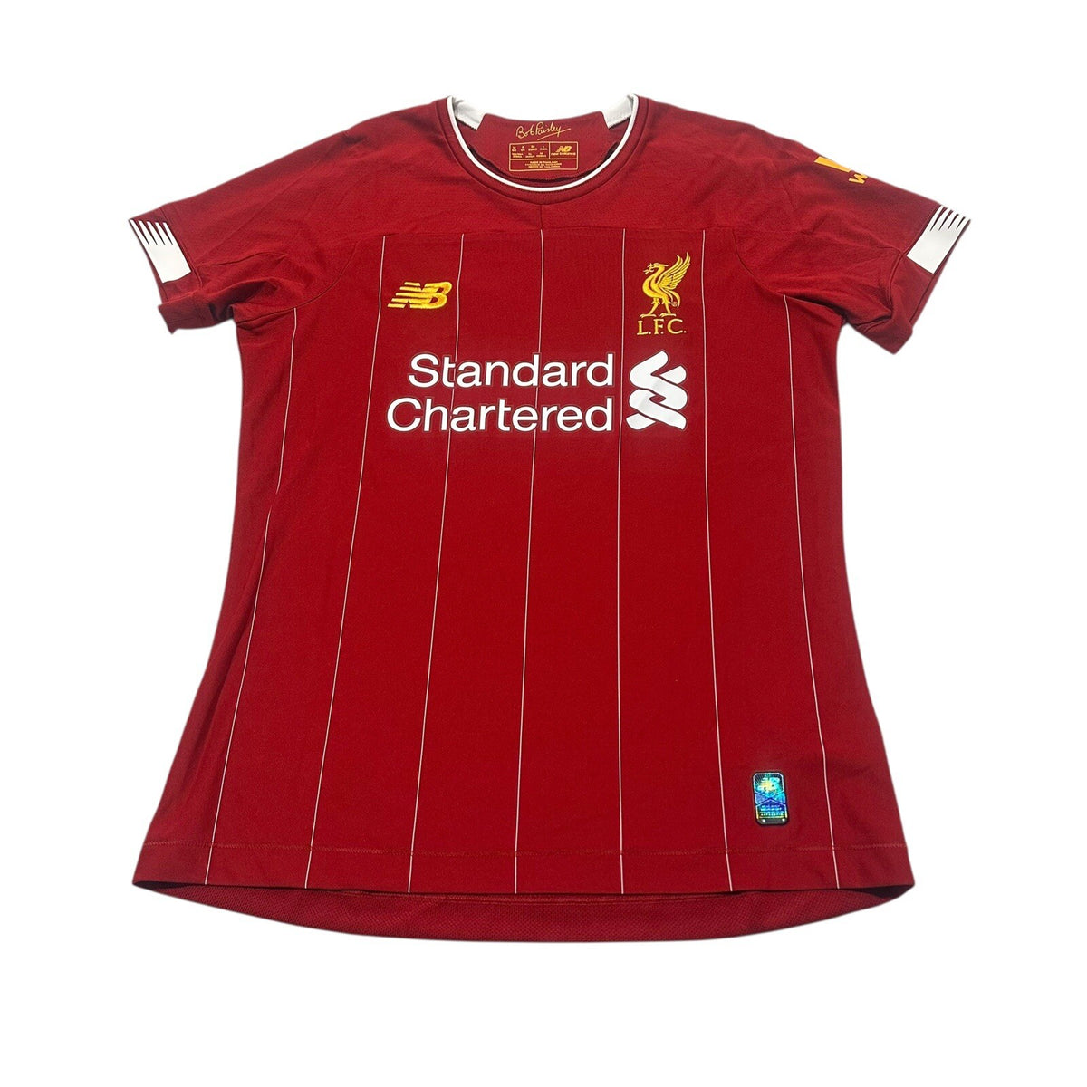 Liverpool Home Shirt 2019 Original Red Football Jersey Womans 12 UK