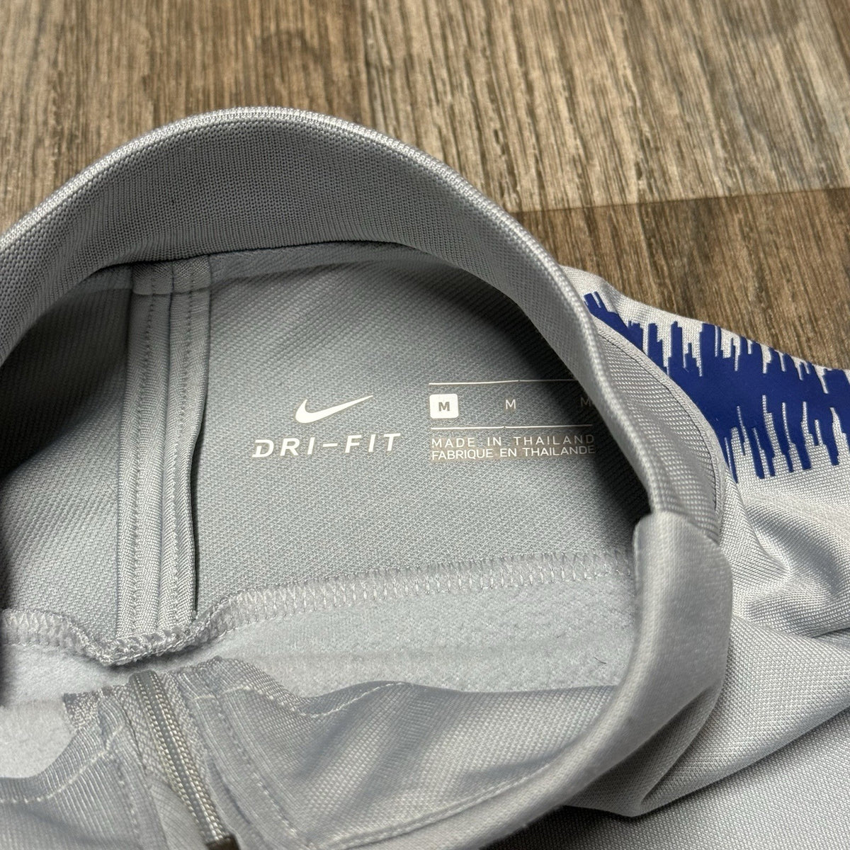 Chelsea Football Training Top Nike Medium 1/4 Zip Strike Drill 2018 2019