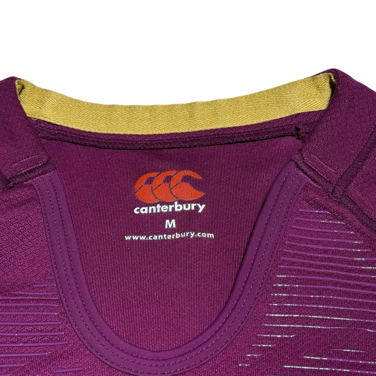 England Rugby Union Away Shirt 2012/2013 Canterbury Jersey Purple Medium Top