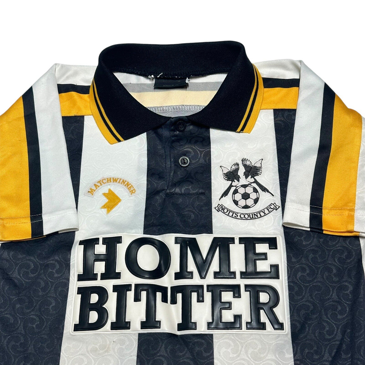 Vintage Notts County Shirt Football Jersey Size 26/28” Youth 90s
