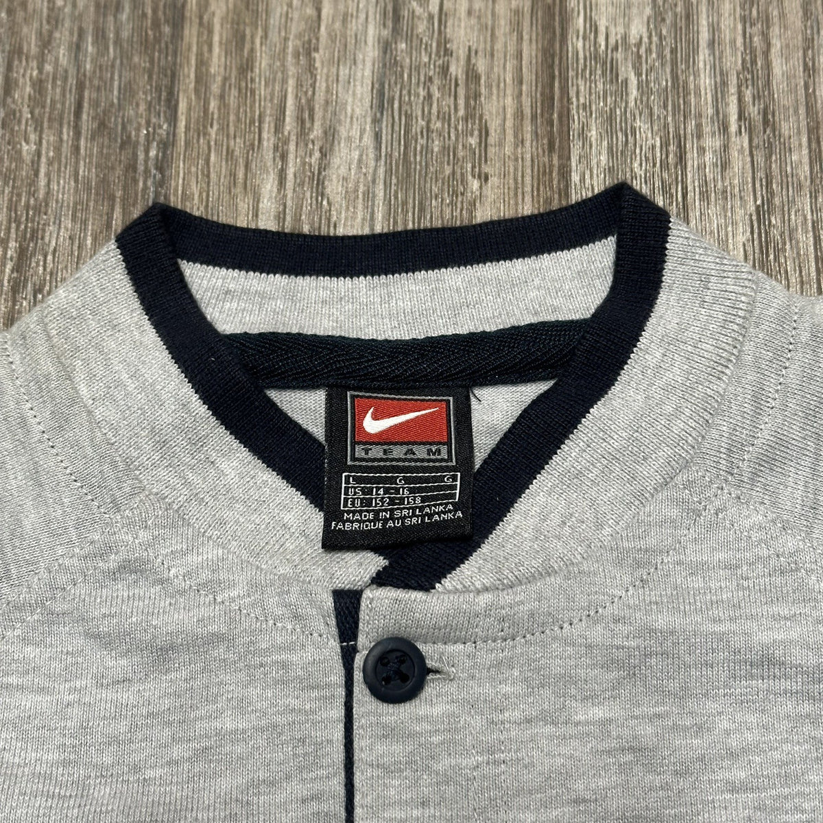 2000-02 Nike Team England Rugby Nike Rugby Polo Large 14-16 Woman’s