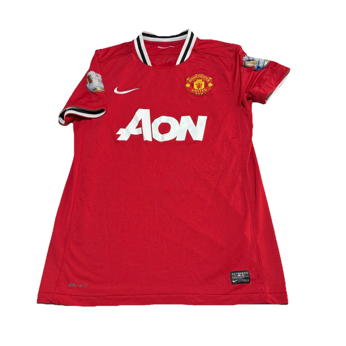 Manchester United Shirt Home Jersey Kit 2011 2012 Wayne Rooney Jersey Adult M