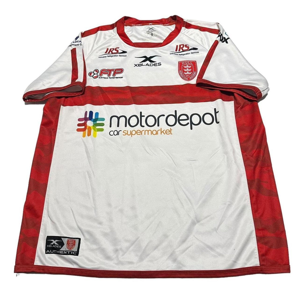 Hull KR Kingston Rovers Rugby Super League Home Shirt 2019 2XL Jersey Top XXL