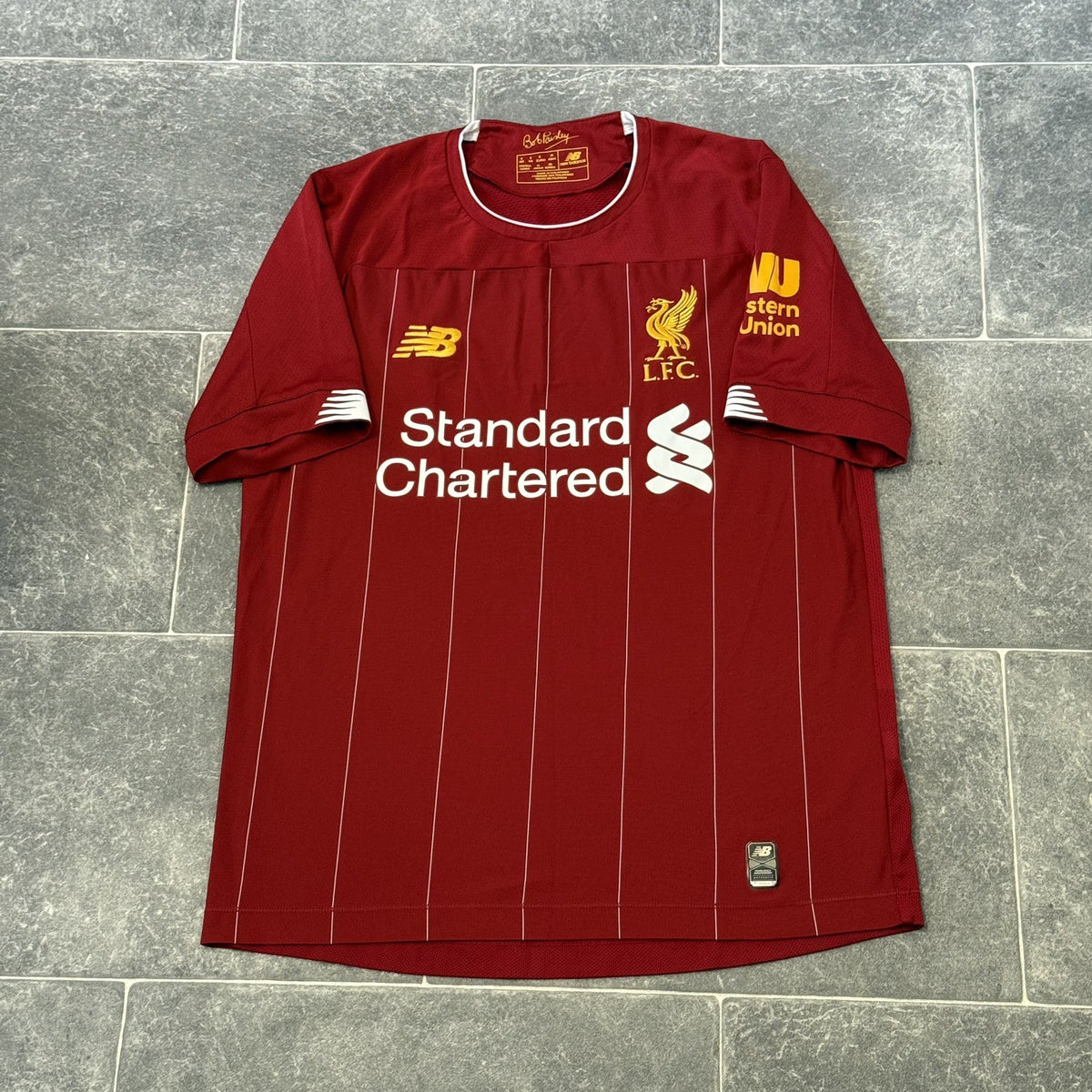 Original Authentic Liverpool Home Shirt 19/20 Small Adults