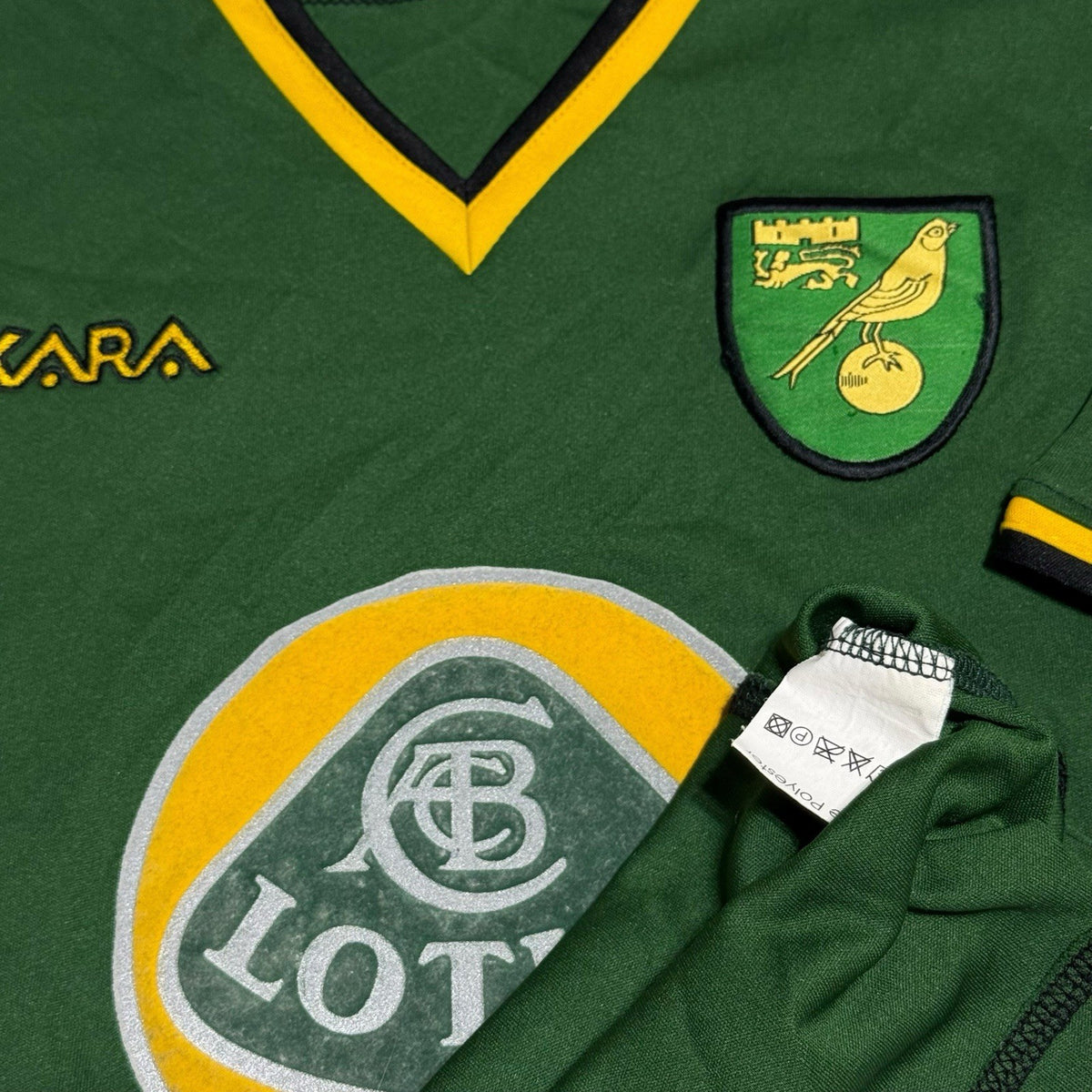 Norwich City Away Football Shirt 2003/04 Woman’s 14 Xara Vintage Original