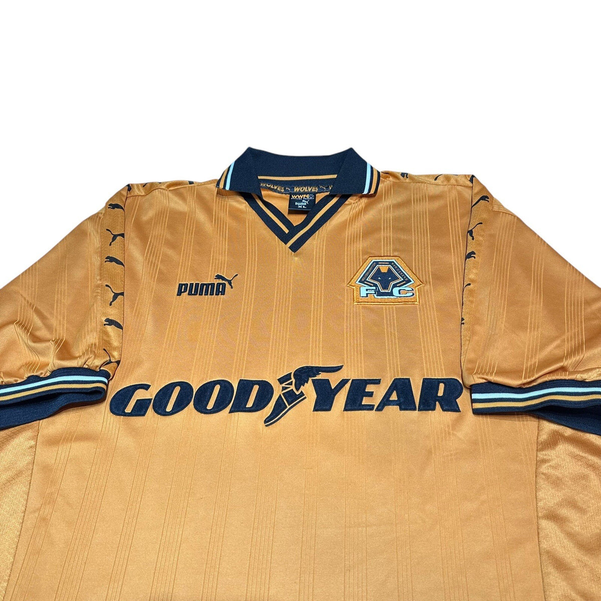 WOLVERHAMPTON WANDERERS 1998 1999 2000 HOME FOOTBALL SHIRT PUMA JERSEY SIZE XL