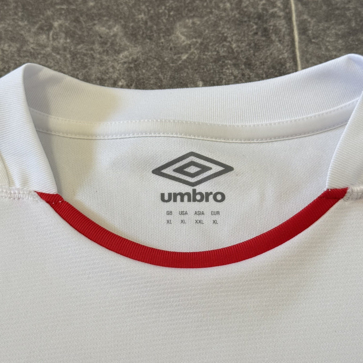 England Rugby Union Home Shirt XL 2020/2021 Umbro Jersey Extra Large Adults