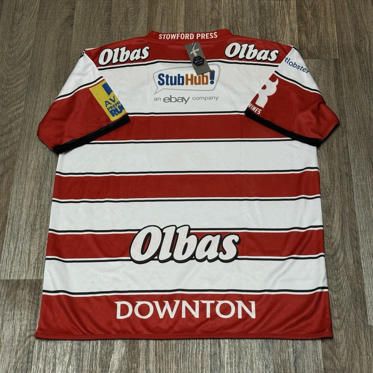 Gloucester Rugby Home Shirt 2015/2016 - XBlades XXL 2XL Jersey Top New with Tags