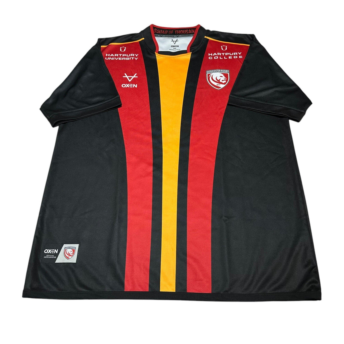 Gloucester Rugby Shirt Mens 3XL Oxen 2021 2022 European Jersey Kit