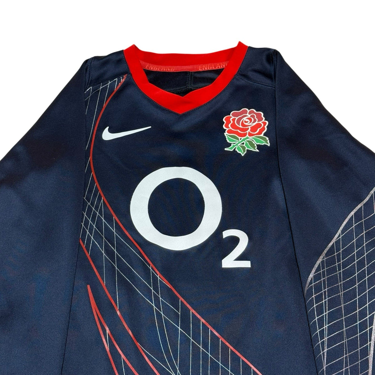 ENGLAND RUGBY UNION Training LONG SLEEVE shirt NIKE Red Roses adult SIZE SMALL S