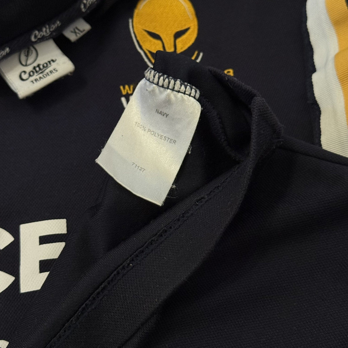 Worcester Warriors Rugby Shirt XL 2010/11 Jersey Top Extra Large Adults