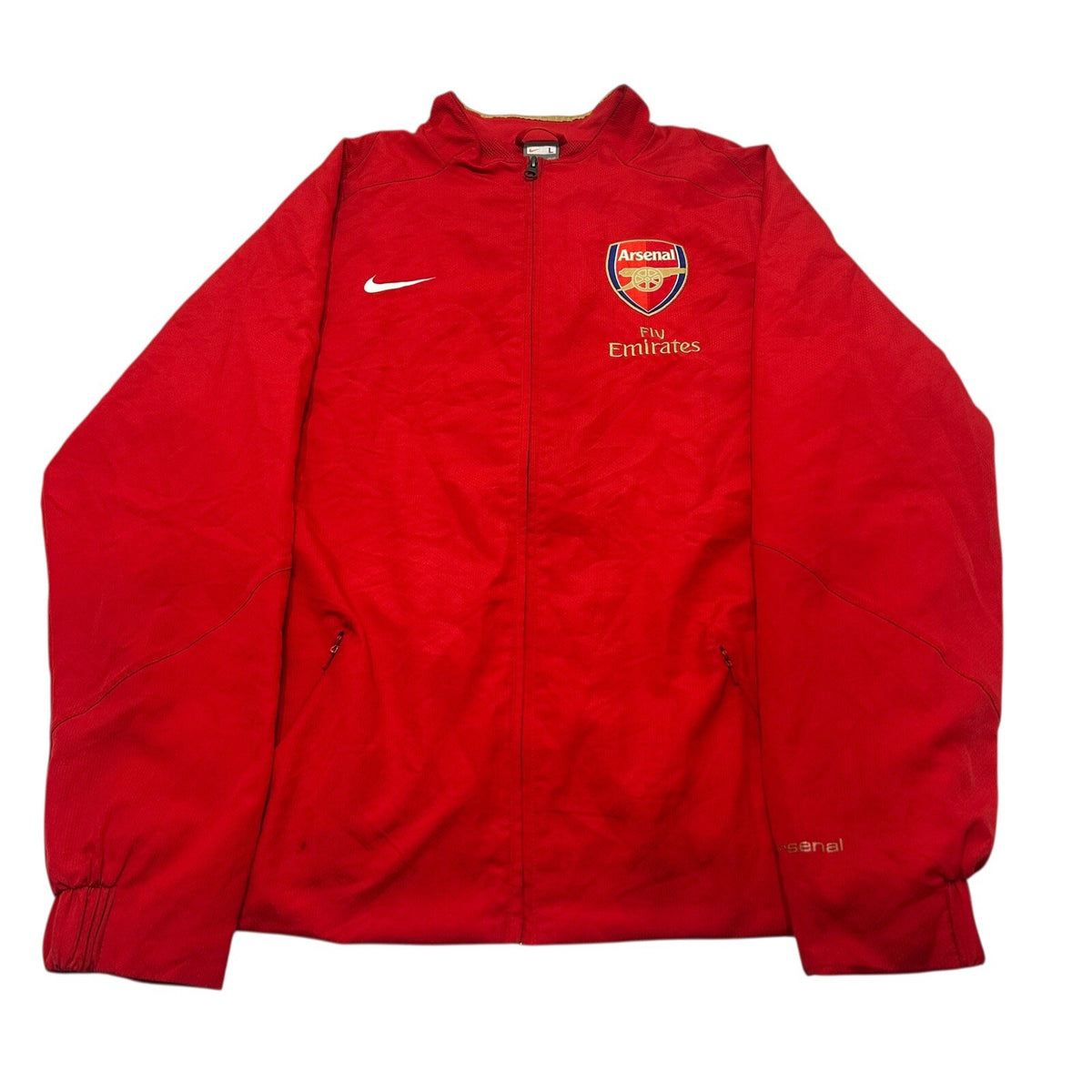 Nike Arsenal FC 2008 2009 Football Jacket Men’s Size L Large