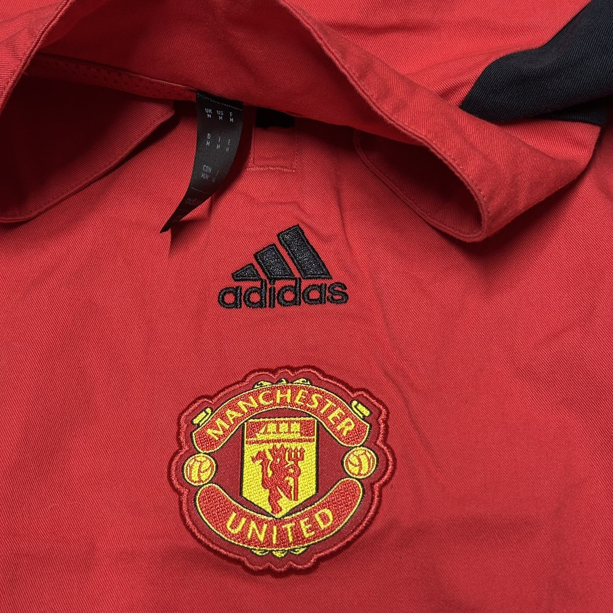 Adidas Manchester United Icon Retro Jacket Size Medium M