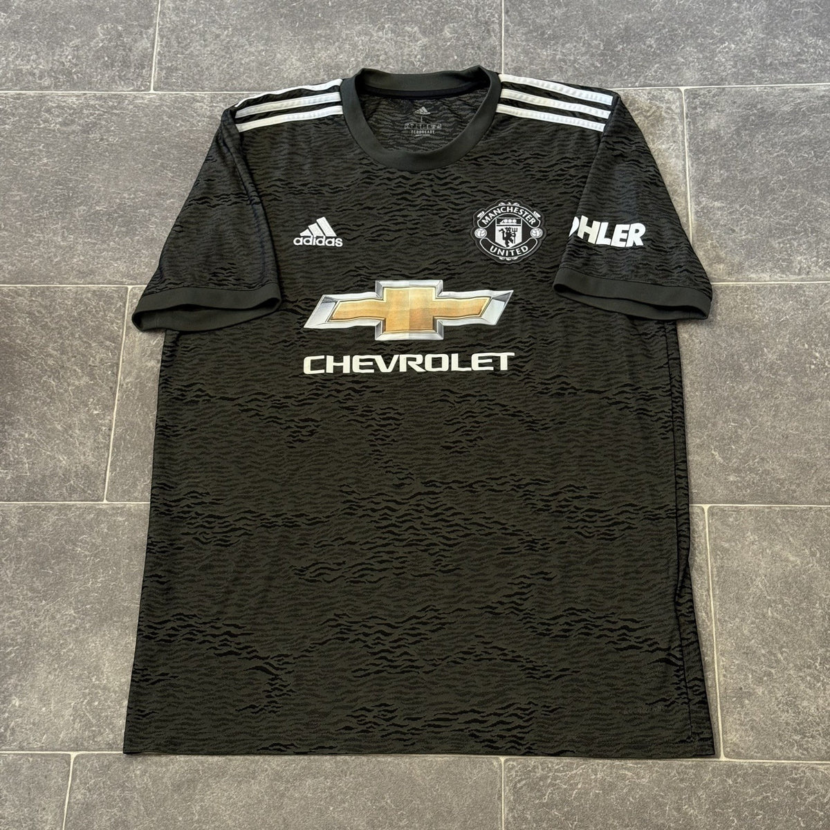 Manchester United Shirt Large Adults Away Kit 2020 2021 Adidas Soccer Jersey
