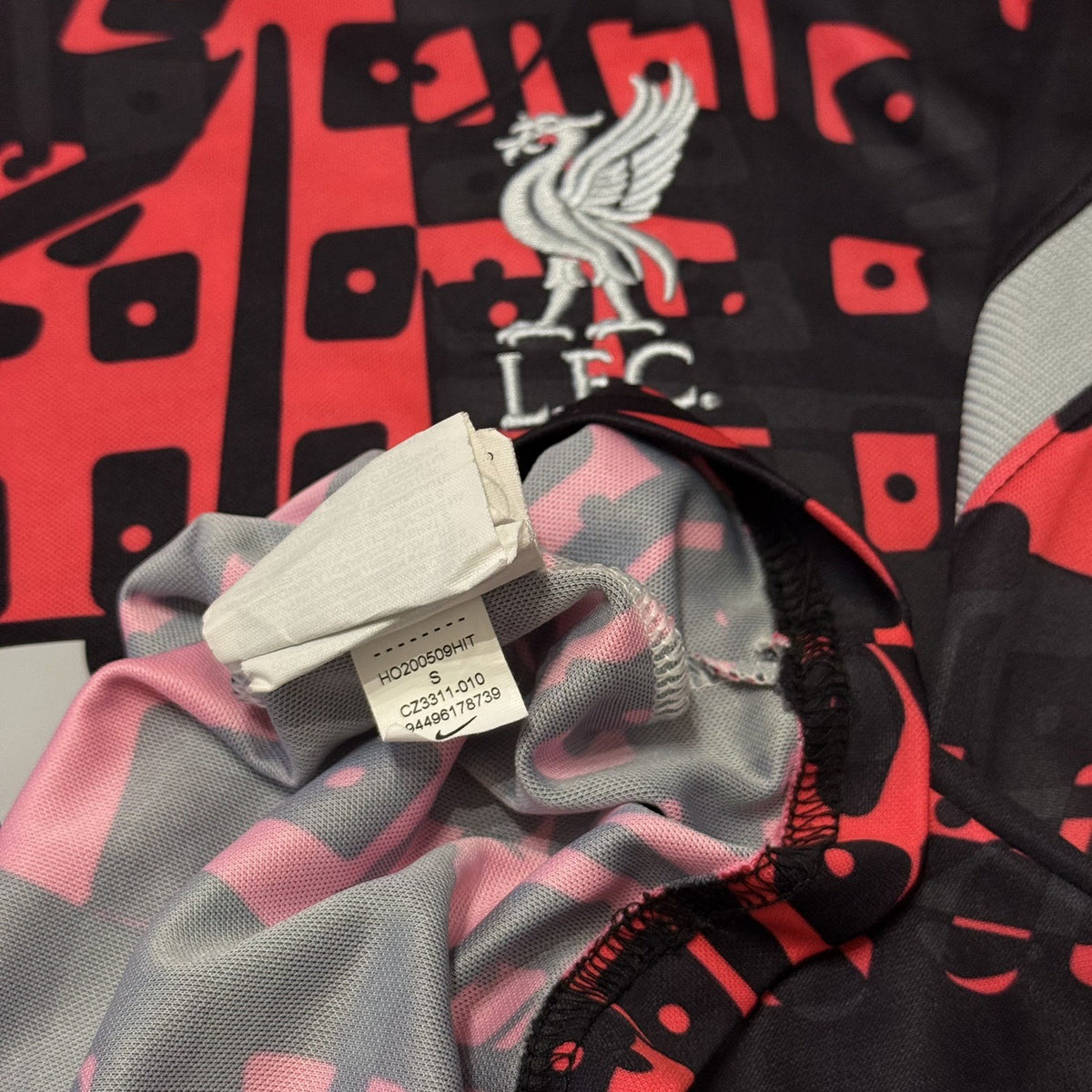 Nike Liverpool 2020 2021 Training Football Shirt Pre Match Jersey Men's Small