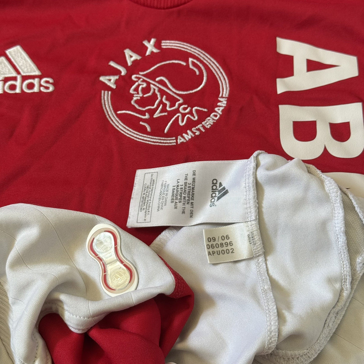 Ajax Amsterdam 2006 2007 Home Football Jersey Mens Large Adidas