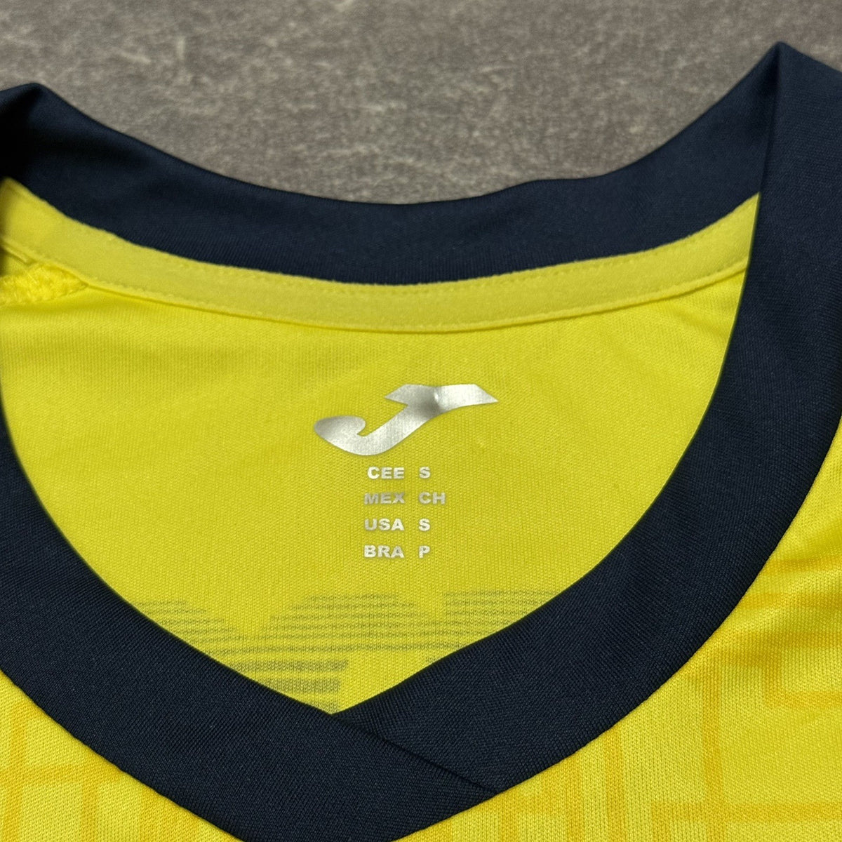 Villareal Football Shirt Small Adults Training Soccer Jersey JOMA