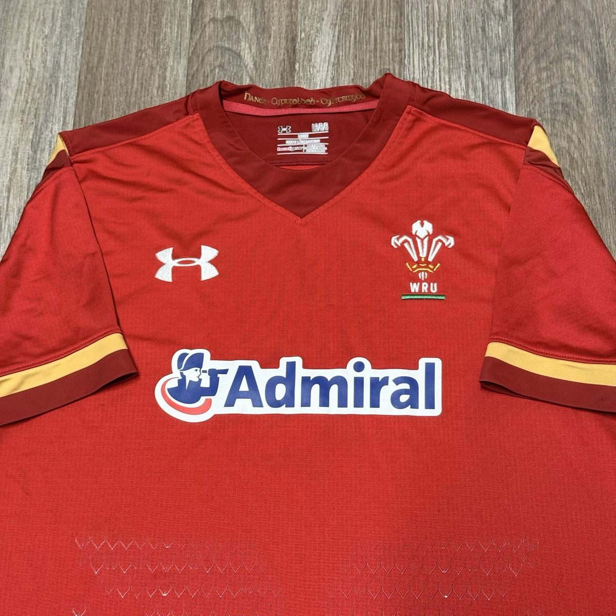 Wales 2015/2016 Rugby Union Home Shirt Large Adults