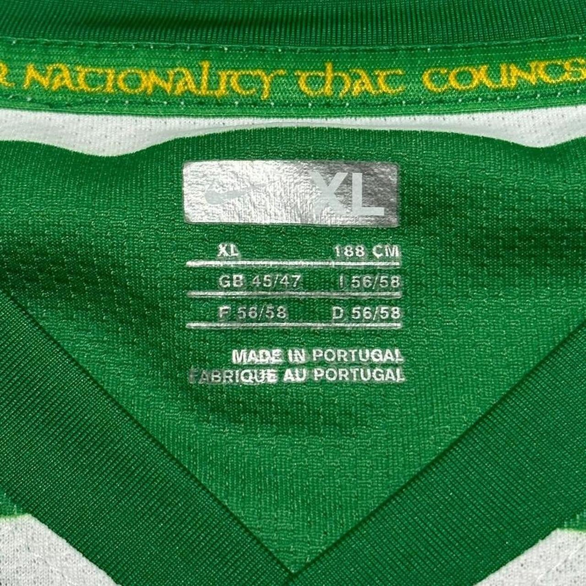 CELTIC 2008/2009 HOME FOOTBALL SHIRT NIKE SOCCER JERSEY Player Issue XL ADULT