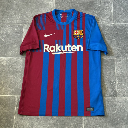 Barcelona Football Shirt Jersey 2021/22 Home Adults Medium