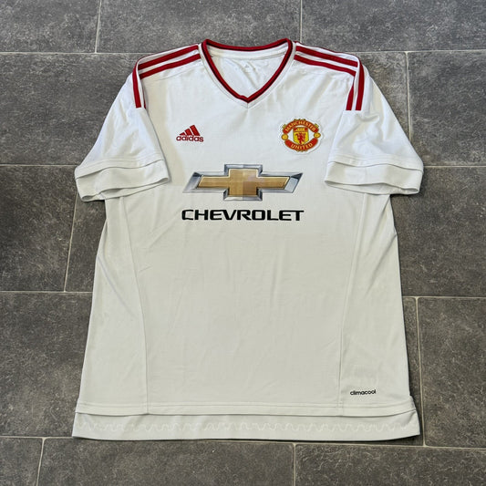 Manchester United Football Shirt Jersey 2015/16 Away Large Adults