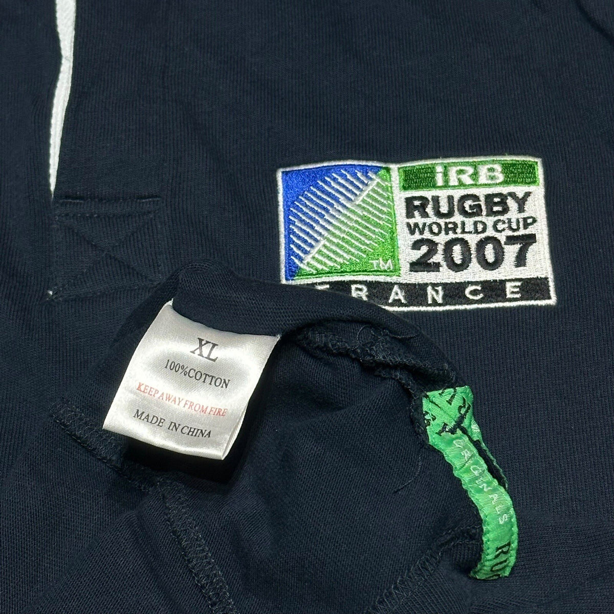 France World Cup Rugby 2007 Longsleeve Jersey IRB Size XL