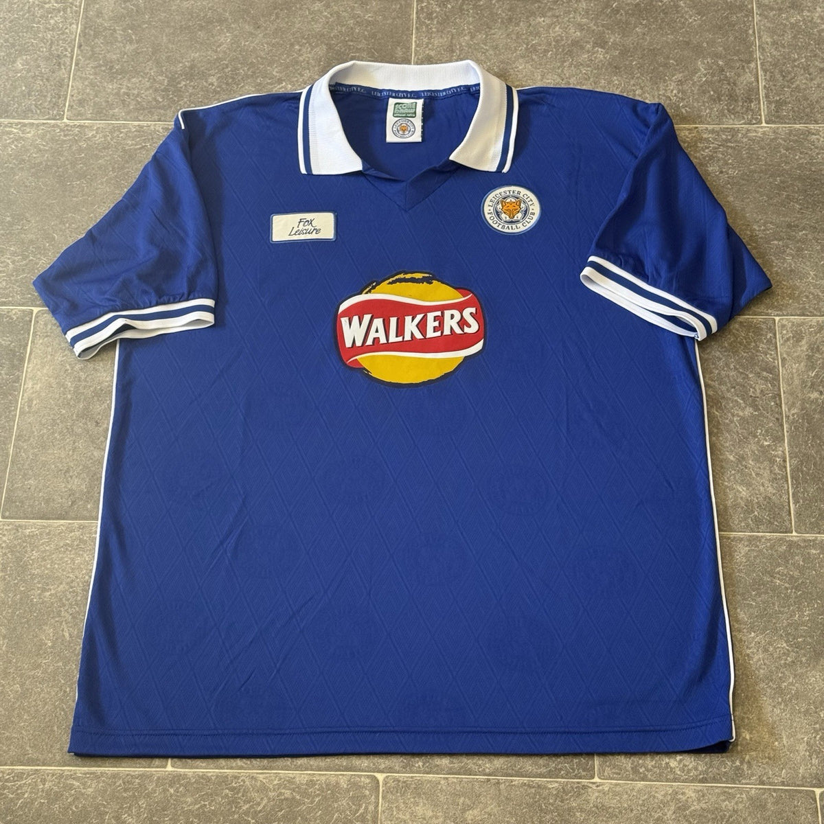 Leceister City 1998 2000 Home Shirt Size XL Extra Large Scoredraw
