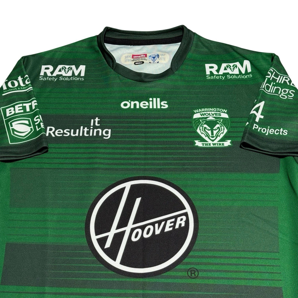 Warrington Wolves Rugby Super League Magic Weekend Shirt 2022 Small Green Jersey