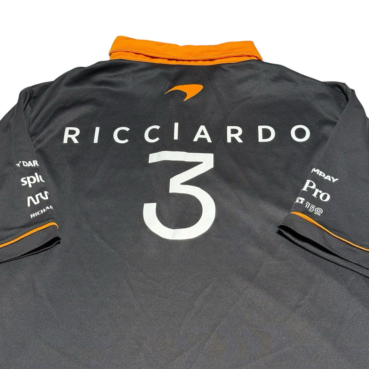 Mclaren Ricciardo 3 Formula 1 Shirt Size XL Extra Large Castore