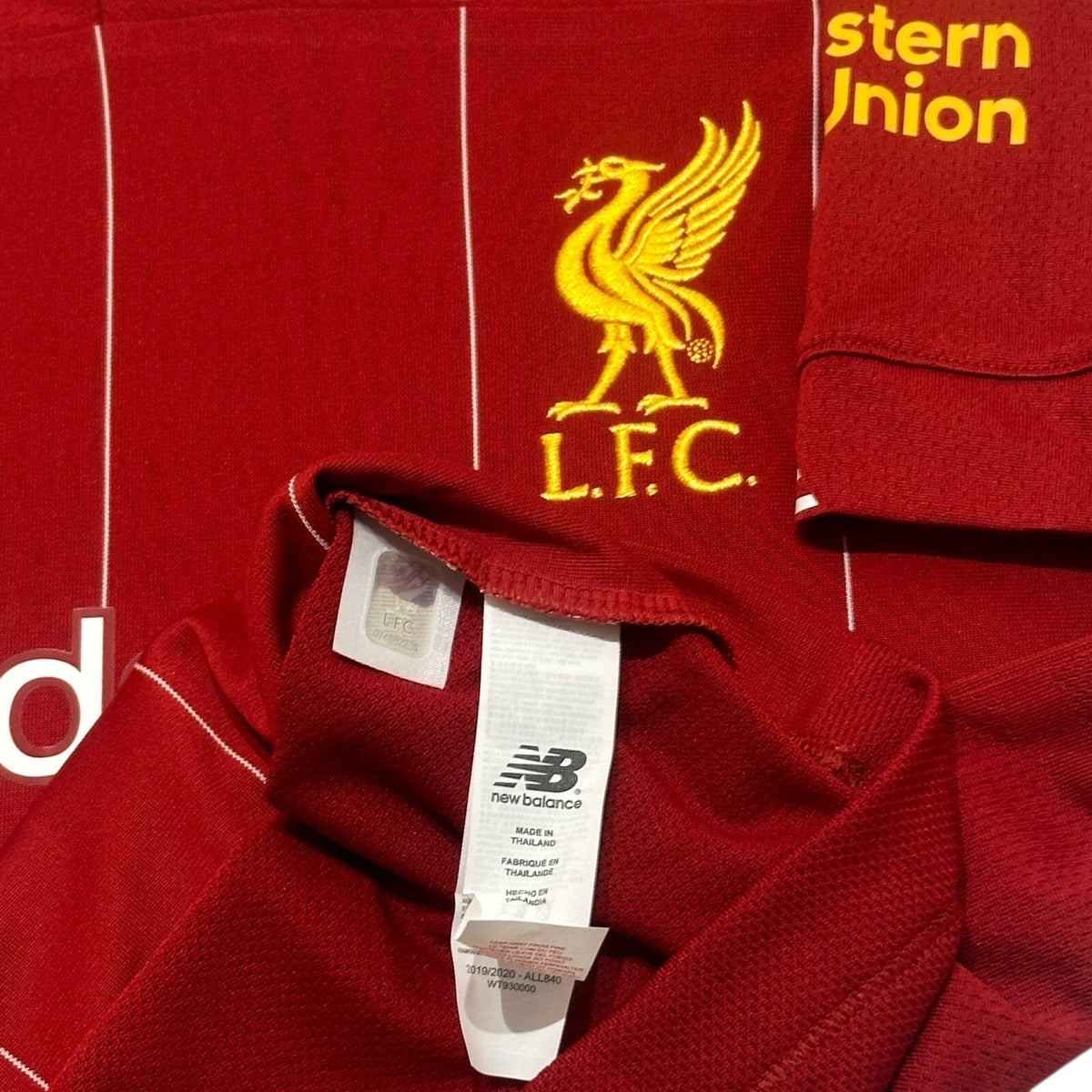 Liverpool Home Shirt 2019 Original Red Football Jersey Womans 12 UK