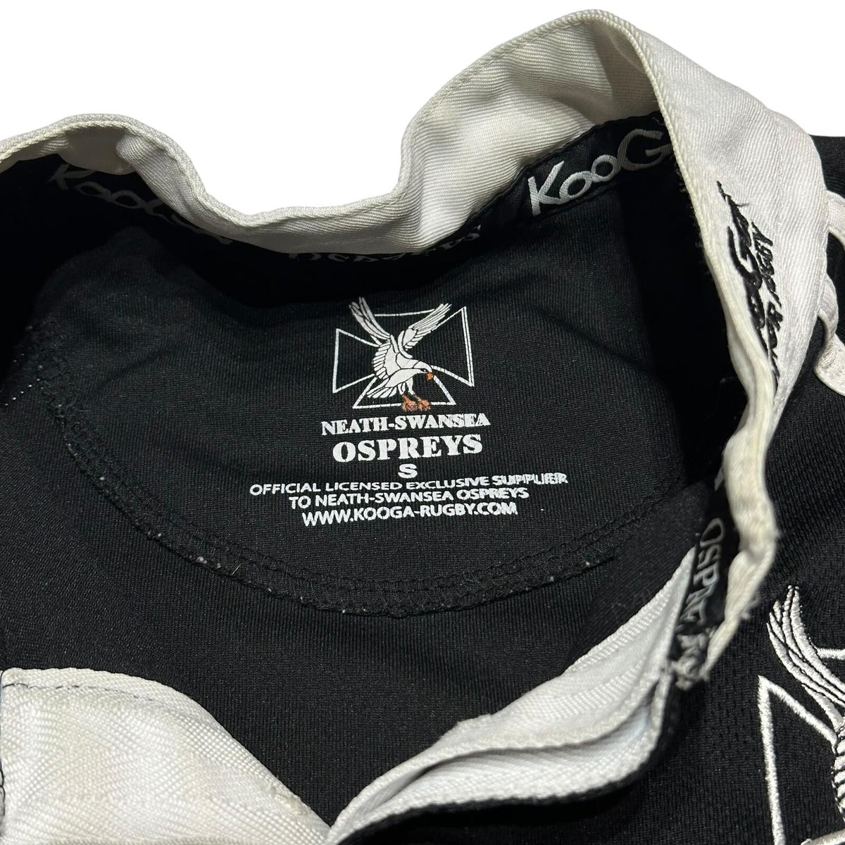 Kooga Neath & Swansea Ospreys 2004/05 Rugby Shirt Jersey Size Small