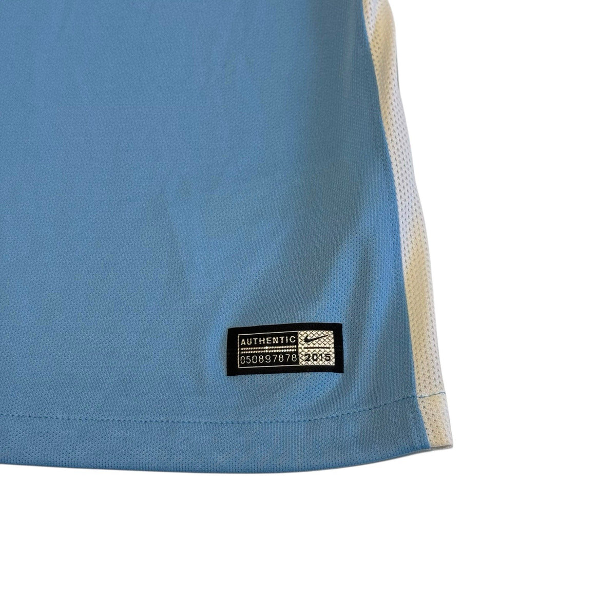 Manchester City Shirt Large Woman’s Blue Home Kit 2015 2016 Nike Soccer Jersey