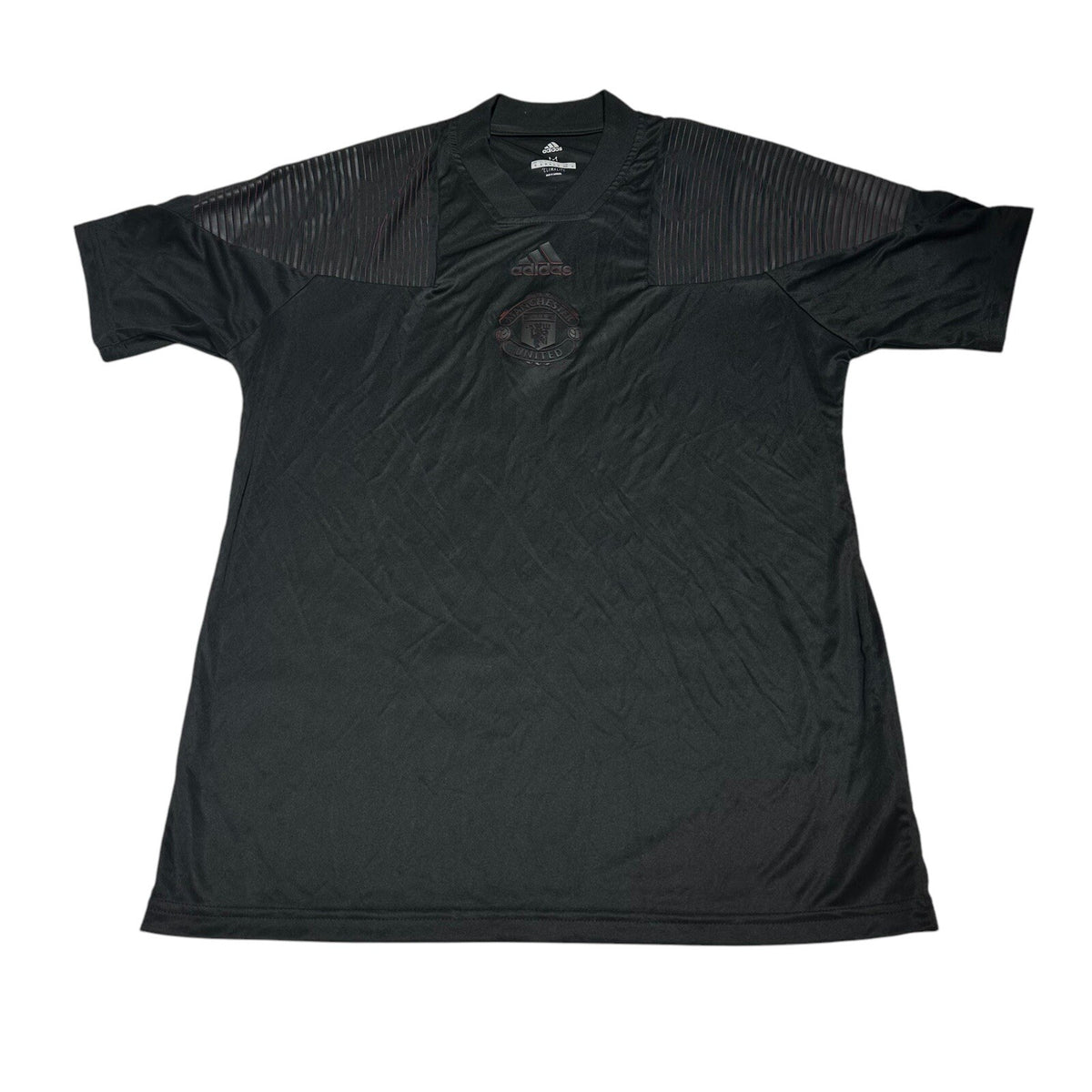 Manchester United Football Shirt Adidas Mens Medium Training Jersey 2018/19