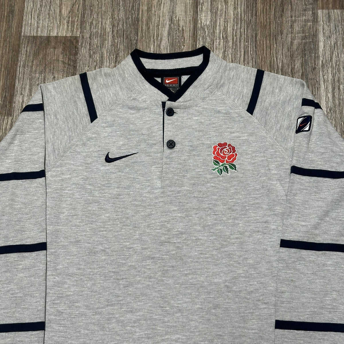 2000-02 Nike Team England Rugby Nike Rugby Polo Large 14-16 Woman’s