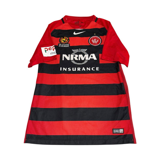 Western Sydney Wanderers Shirt Home 2016 Nike A-League Soccer Jersey Small
