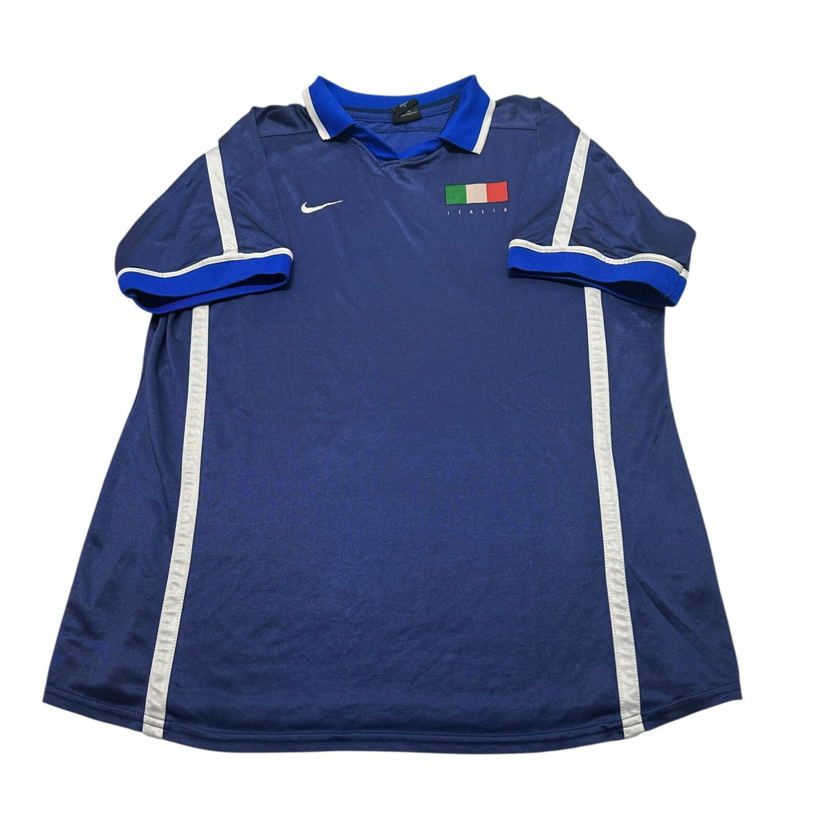 ITALY NATIONAL TEAM 1997/1998 FOOTBALL SHIRT TRAINING JERSEY NIKE XL (16-18)