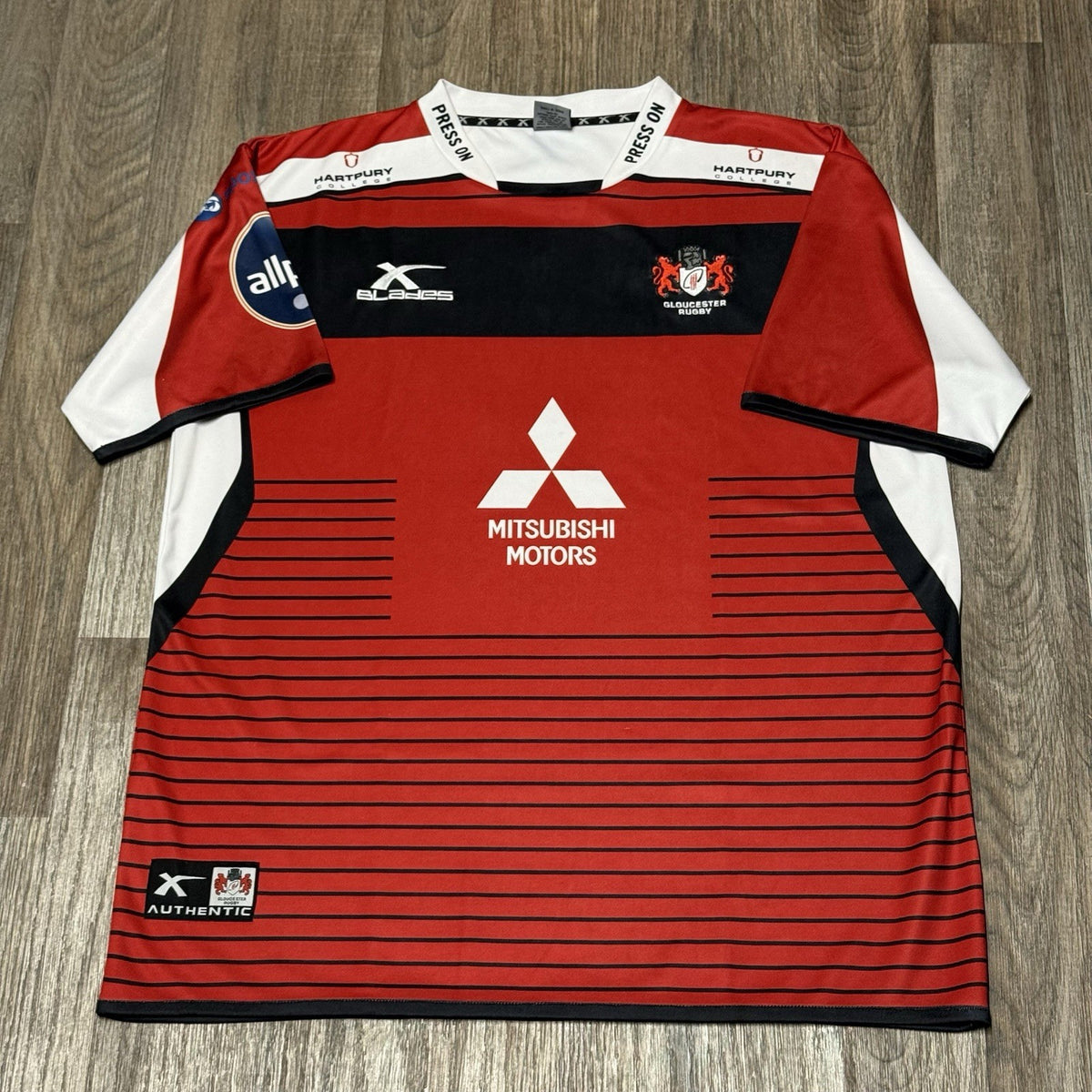 Gloucester Rugby Sevens / Training Shirt 2015/2016 XBlades 3XL Jersey 7s Top