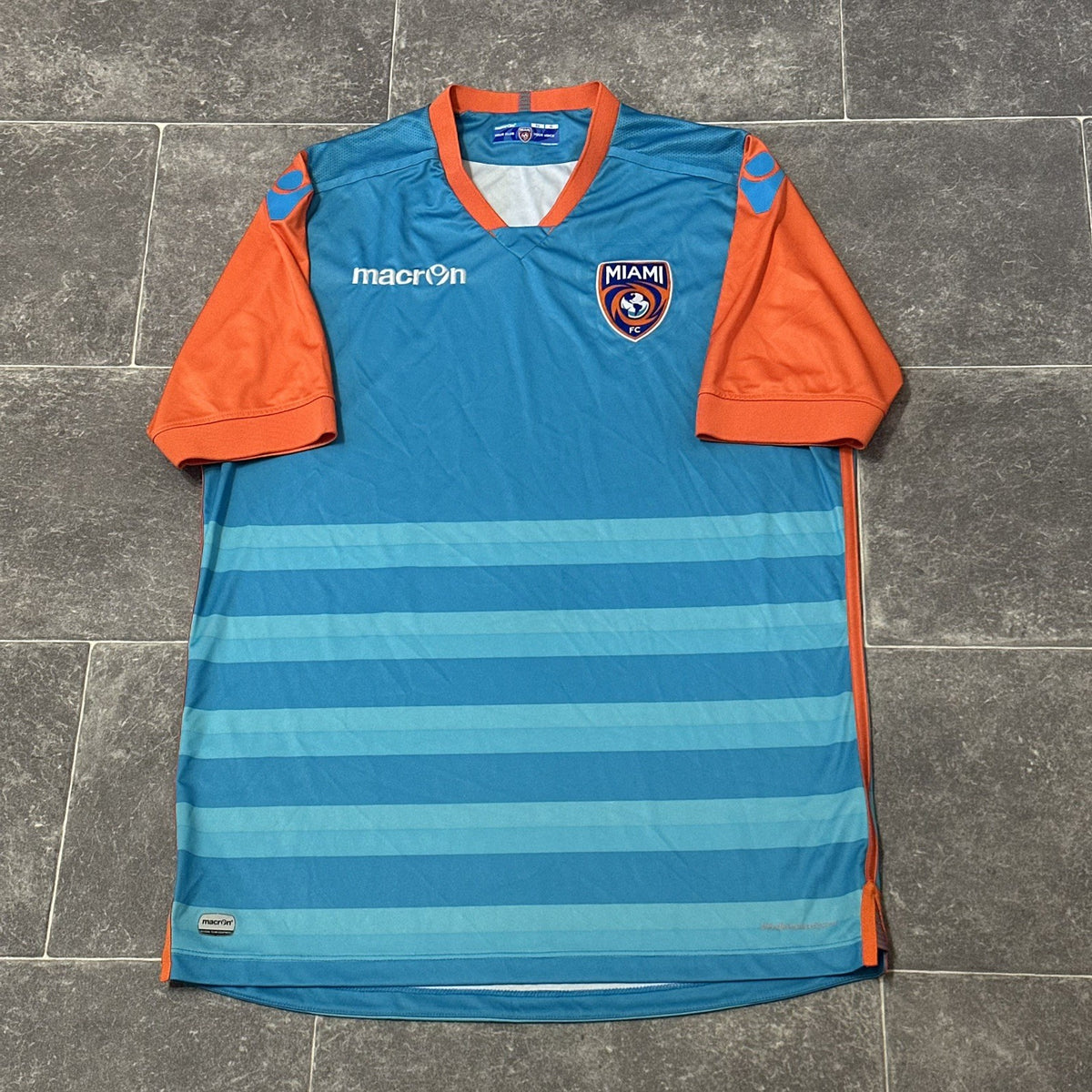 Miami FC Home Football Shirt XL 2016 USL Championship Soccer Jersey Macron