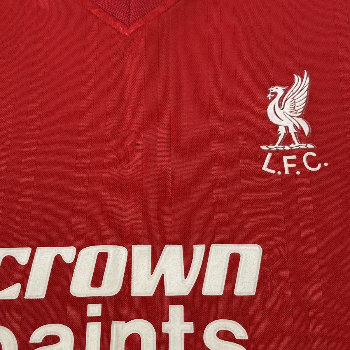 Liverpool FC Retro 1986 Home Football Shirt Large Adults